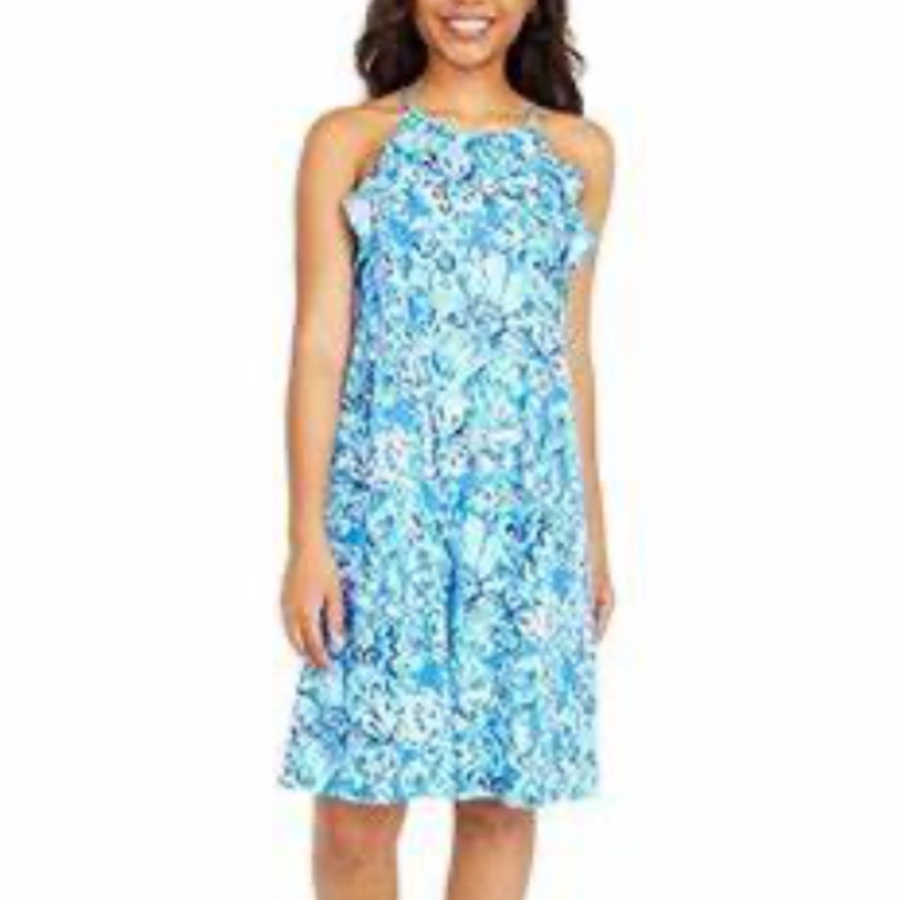 Lilly Pulitzer Billie dress in saltwater blue